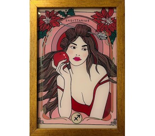 تابلوی ویترای متولد ماه آذر