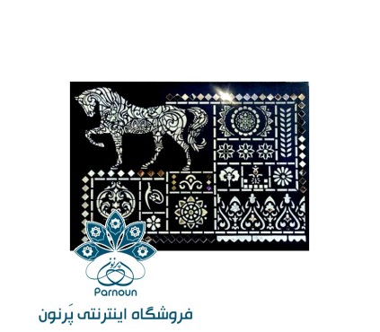 تابلو دکوراتیو لیپان آرت سرمه‌ای
