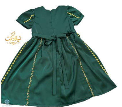 لباس بچگانه گلابتون دوزی