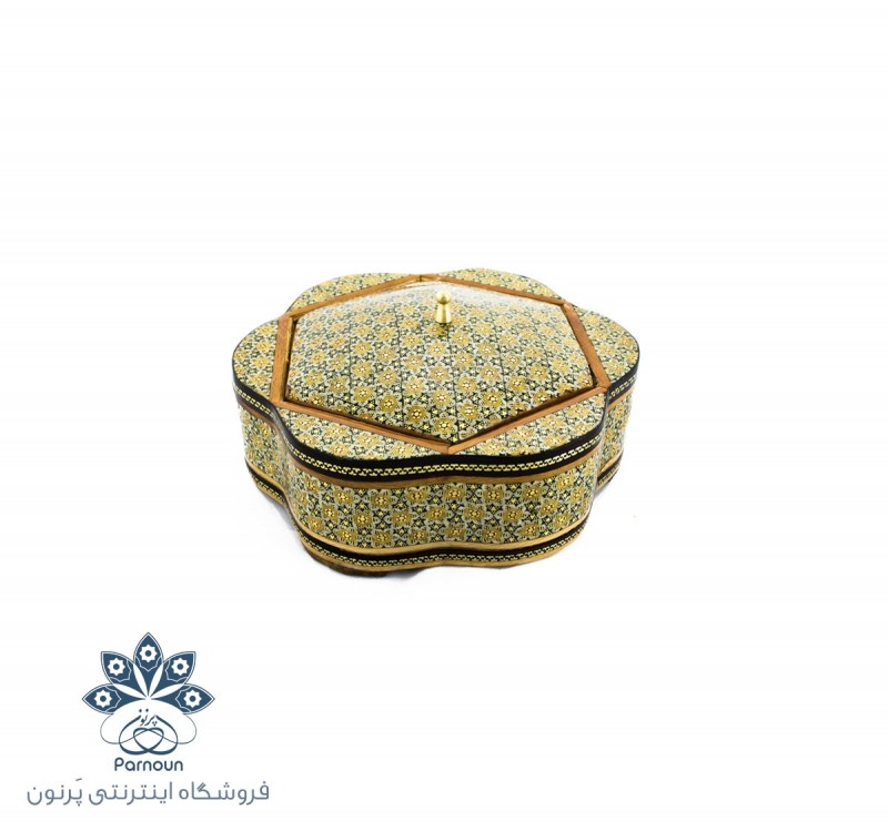 شکلات خوری خاتم شش گوش کوچک