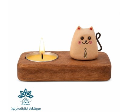 جاشمعی گربه کوچک تکی