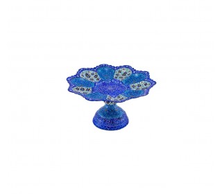 شیرینی خوری میناکاری با دهانه 16 سانتیمتری