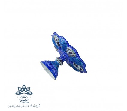 شیرینی خوری میناکاری با دهانه 16 سانتیمتری