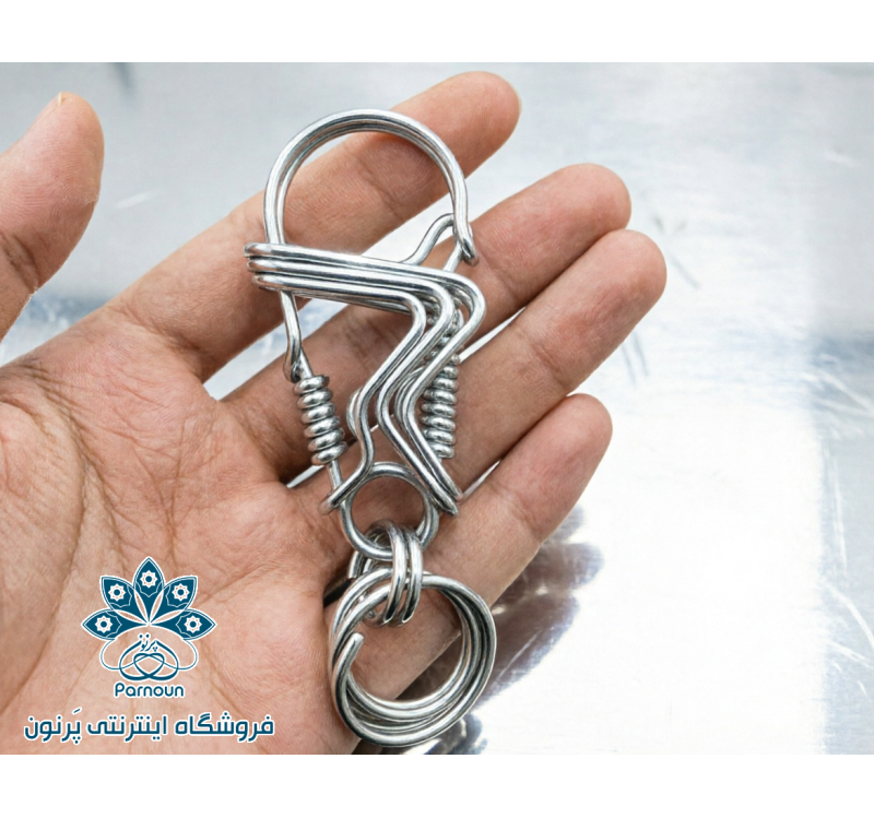 پازل سیمی استیل - معماری دستساز فلزی