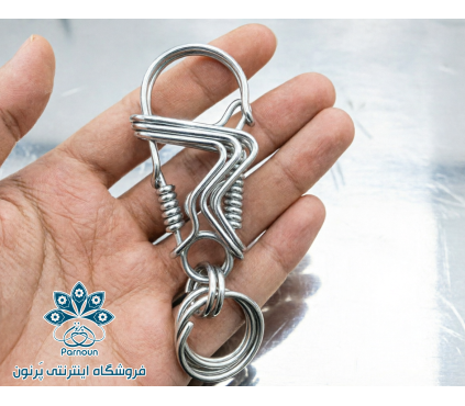 پازل سیمی استیل - معماری دستساز فلزی