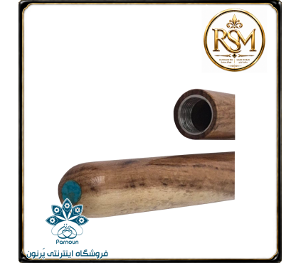 خودکار چوبی RSM چوب اقاقیا با نگین فیروزه کوبی نیشابور