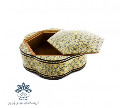 شکلات خوری خاتم شش‌گوش متوسط