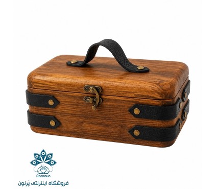 جعبه فاخر چوبی سایز بزرگ پرکار