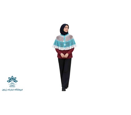 شنل گرد خال دار 
