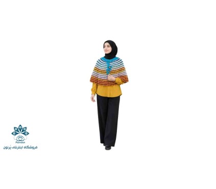 شنل گرد قلاب بافی