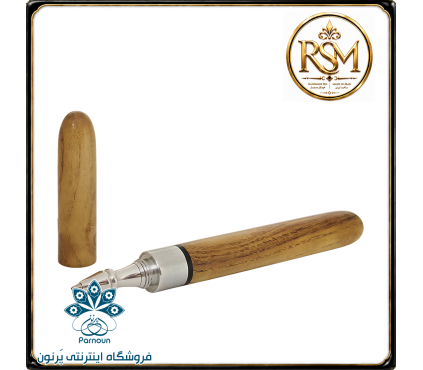 خودکار چوبی RSM چوب اقاقیا با نگین فیروزه کوبی نیشابور