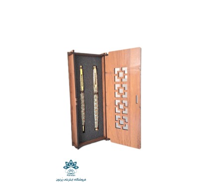 ست خودکار و روان نویس با جعبه 