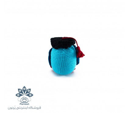 عروسک قلاب بافی جغد دانشجو