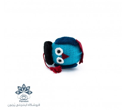عروسک قلاب بافی جغد دانشجو