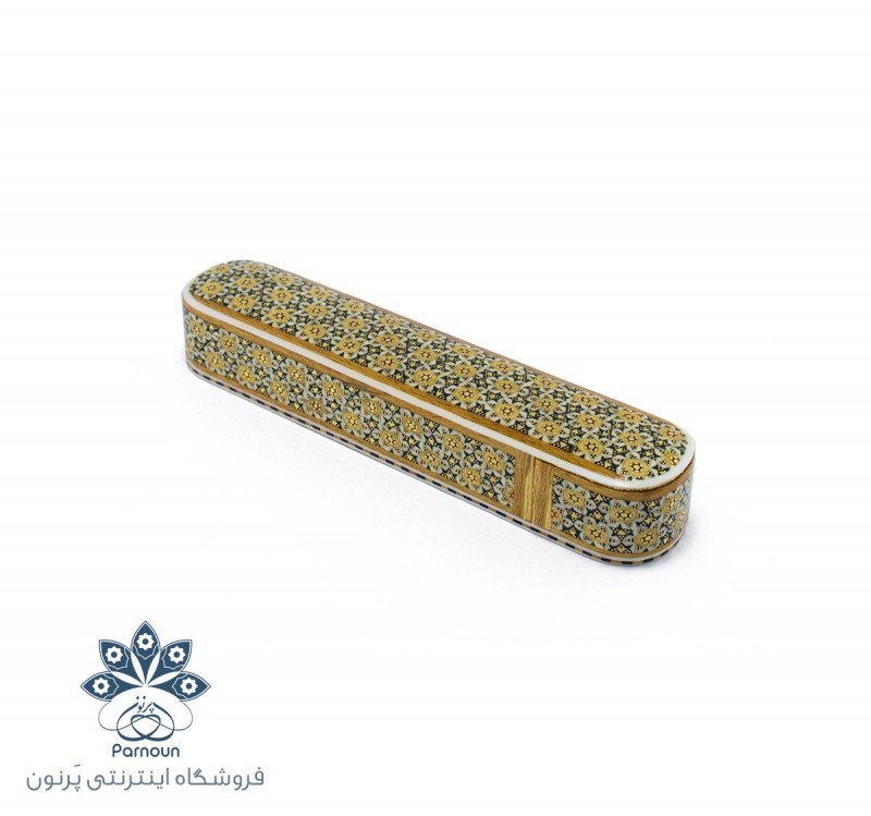 جا قلمی کشویی خاتم کاری اصفهان