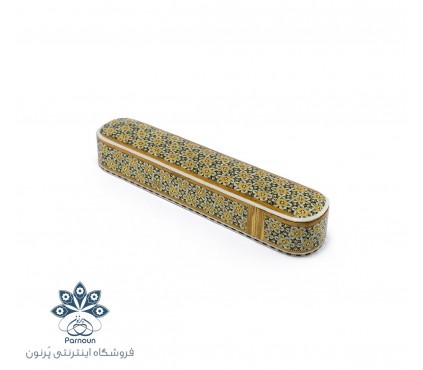 جا قلمی کشویی خاتم کاری اصفهان