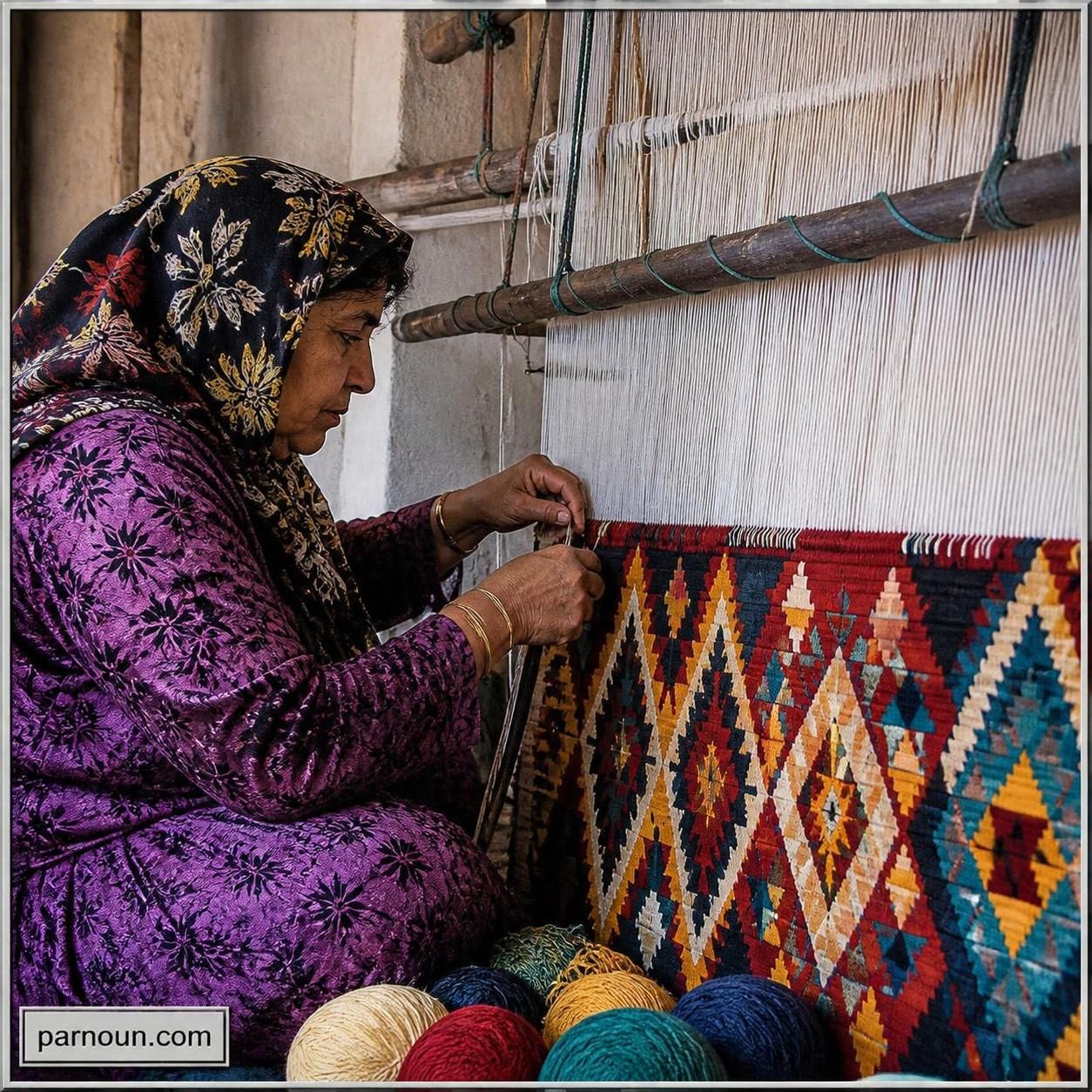 گلیم بافی