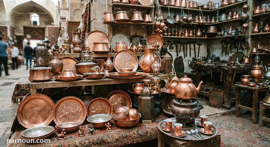 جلوگیری از سیاه شدن ظروف مسی