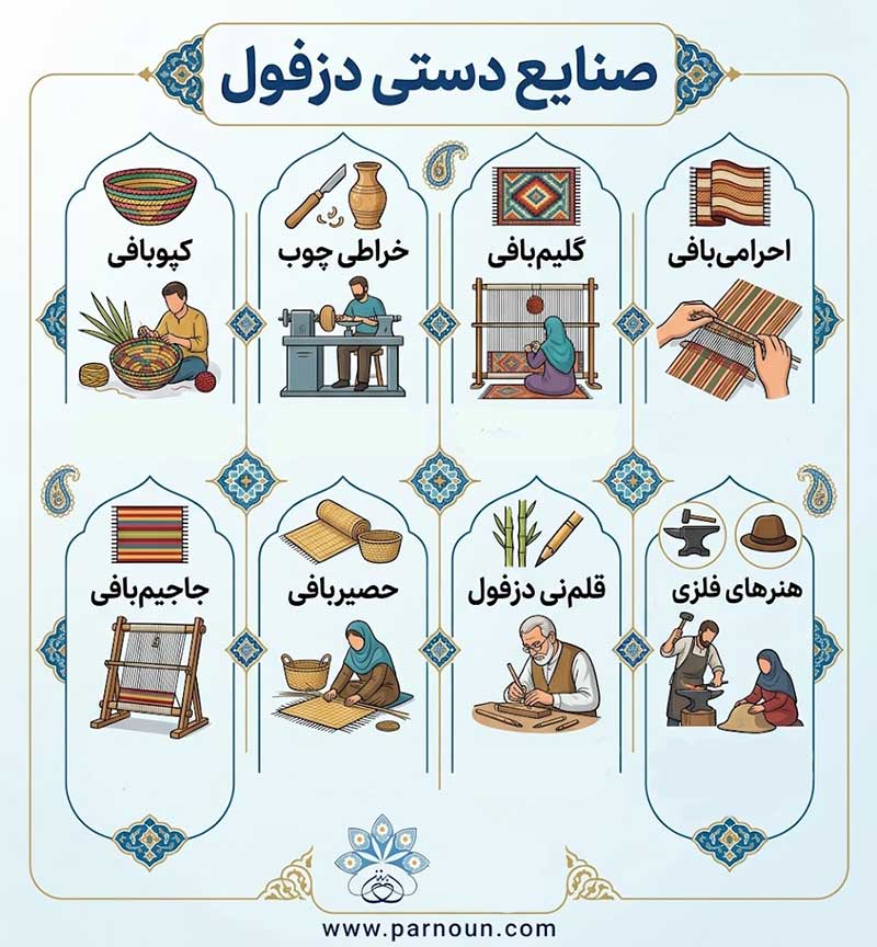 صنایع دستی دزفول