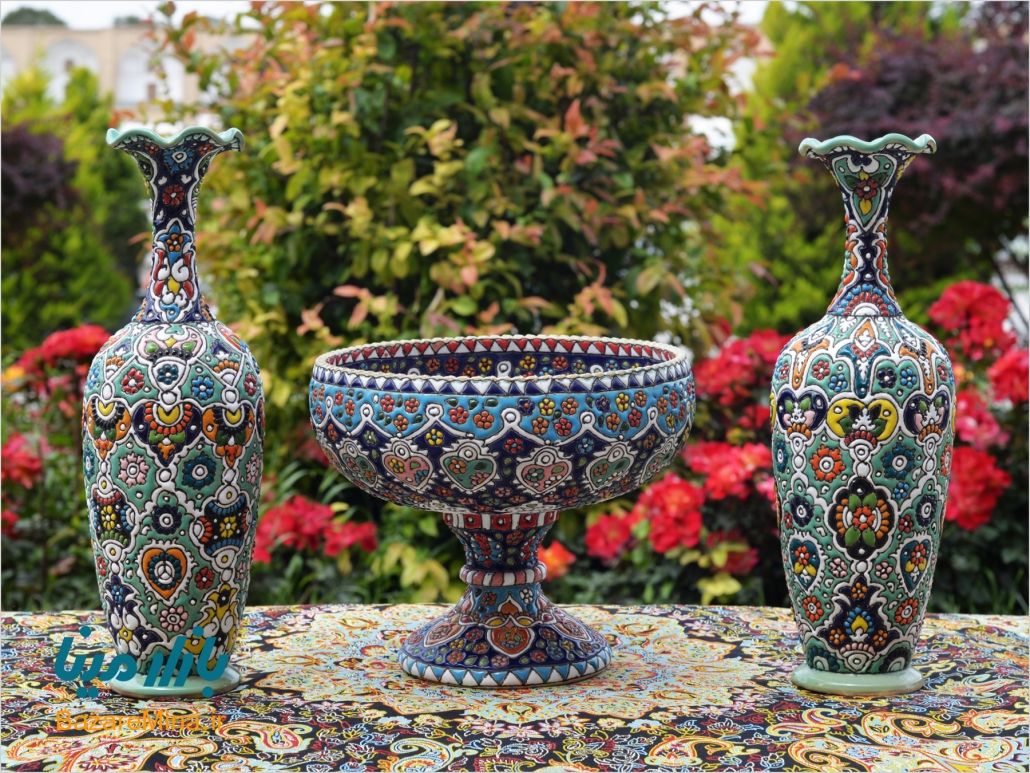 آموزش میناکاری روی سفال رایگان