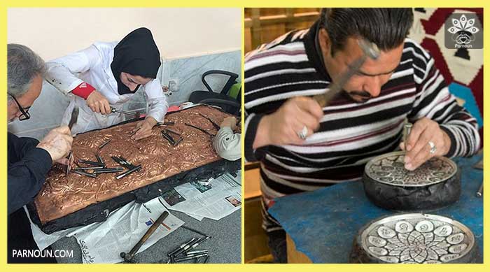 کارگاه قلمزنی