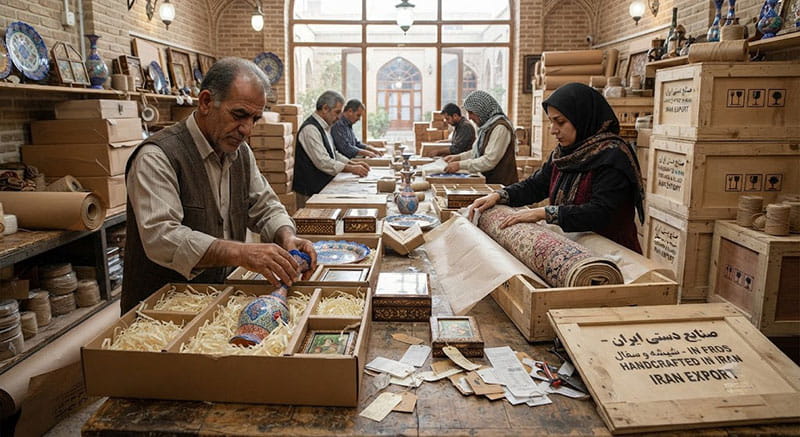 فروش اینترنتی صنایع دستی صادراتی