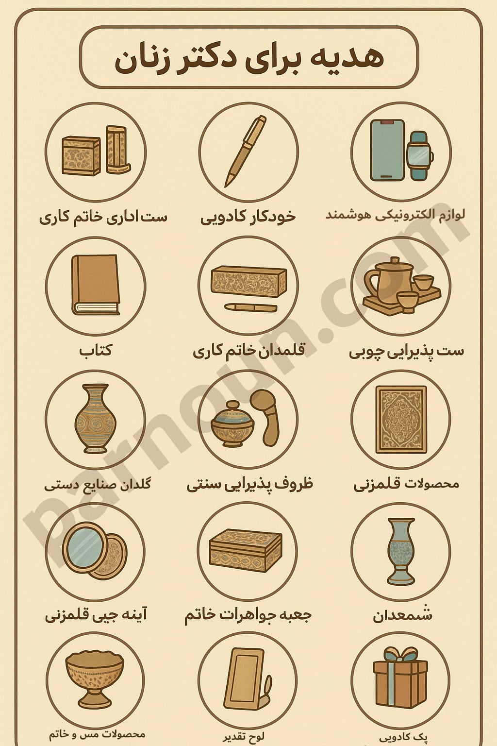 هدیه برای دکتر زنان