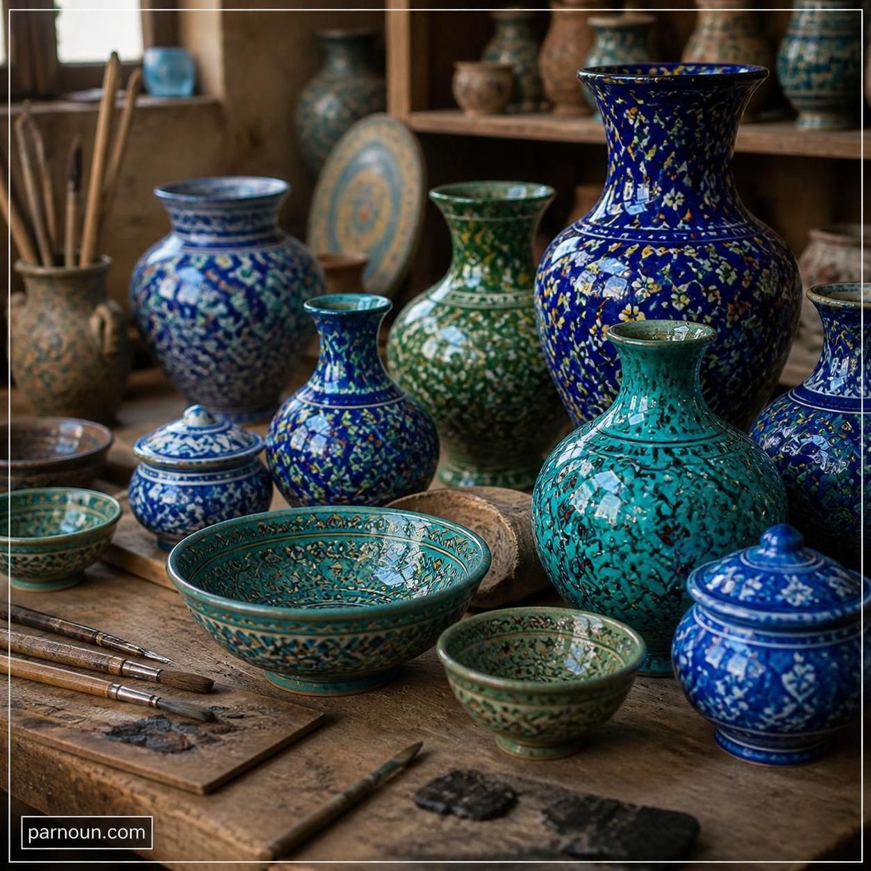 سفال لاجین همدان
