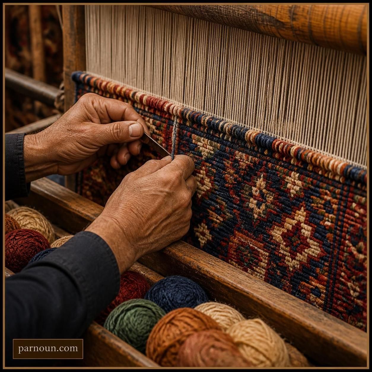 گلیم بافی همدان