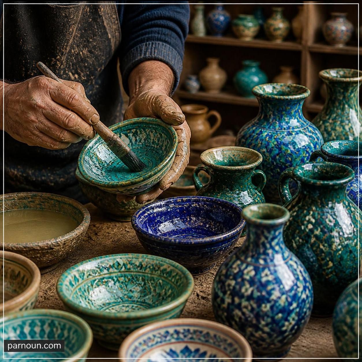 میناکاری همدان
