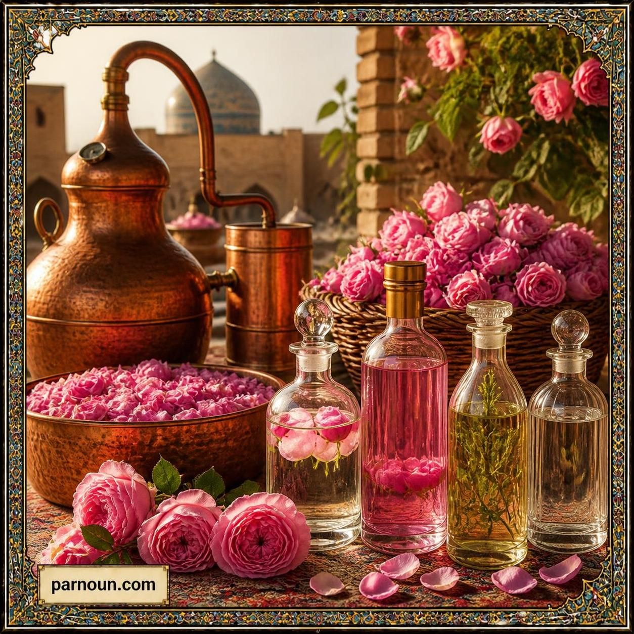 گلاب و عرقیجات کاشان