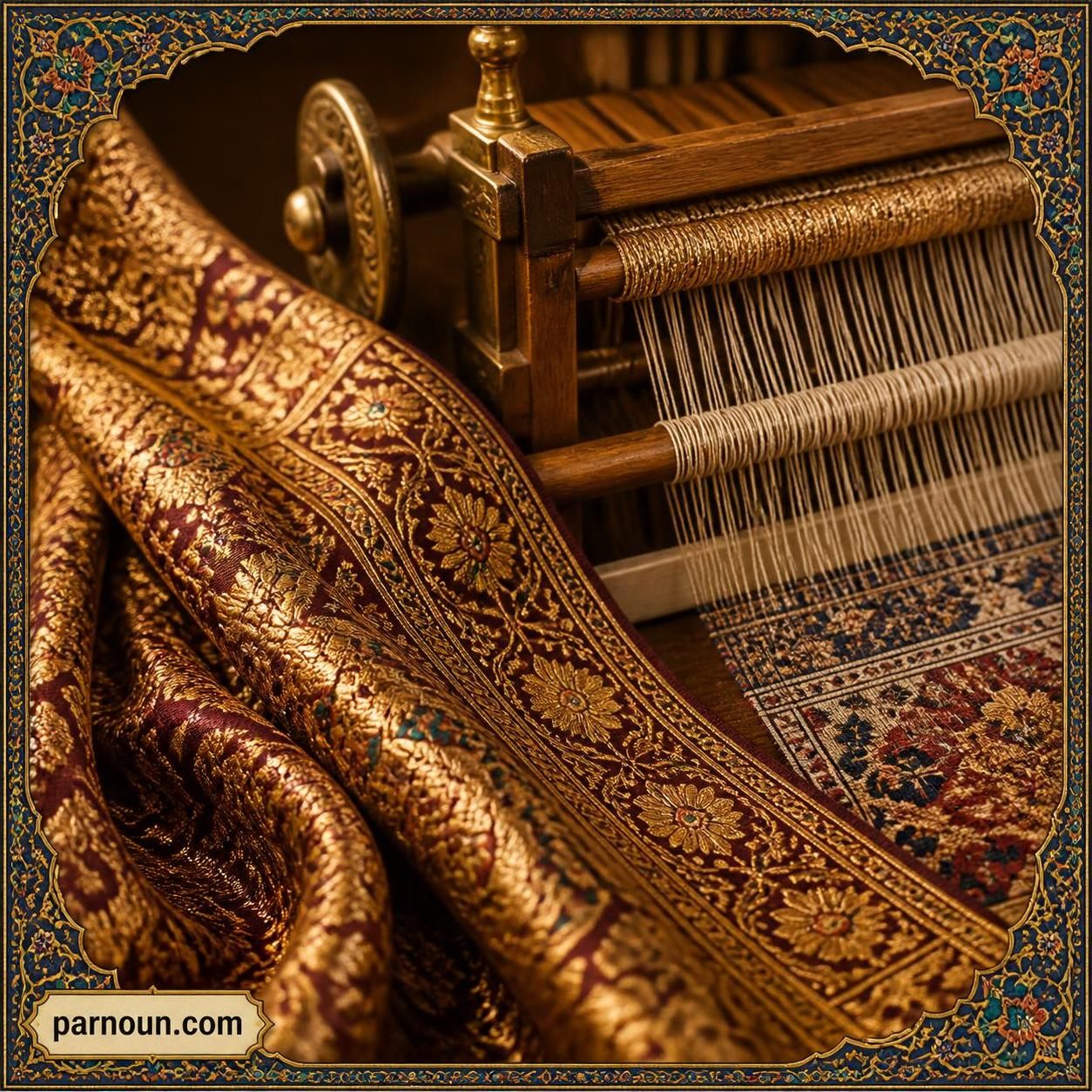 زری بافی کاشان