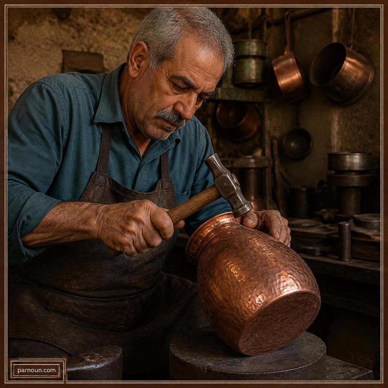 صنایع دستی مسی کرمان