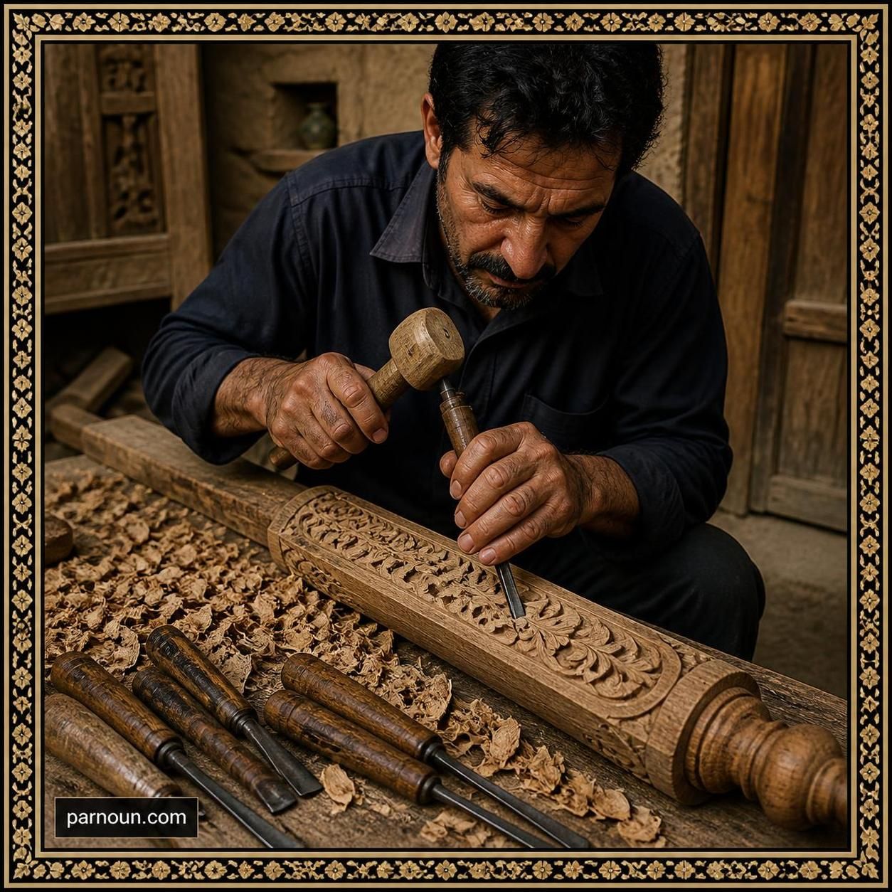 صنایع دستی چوبی خراسان رضوی