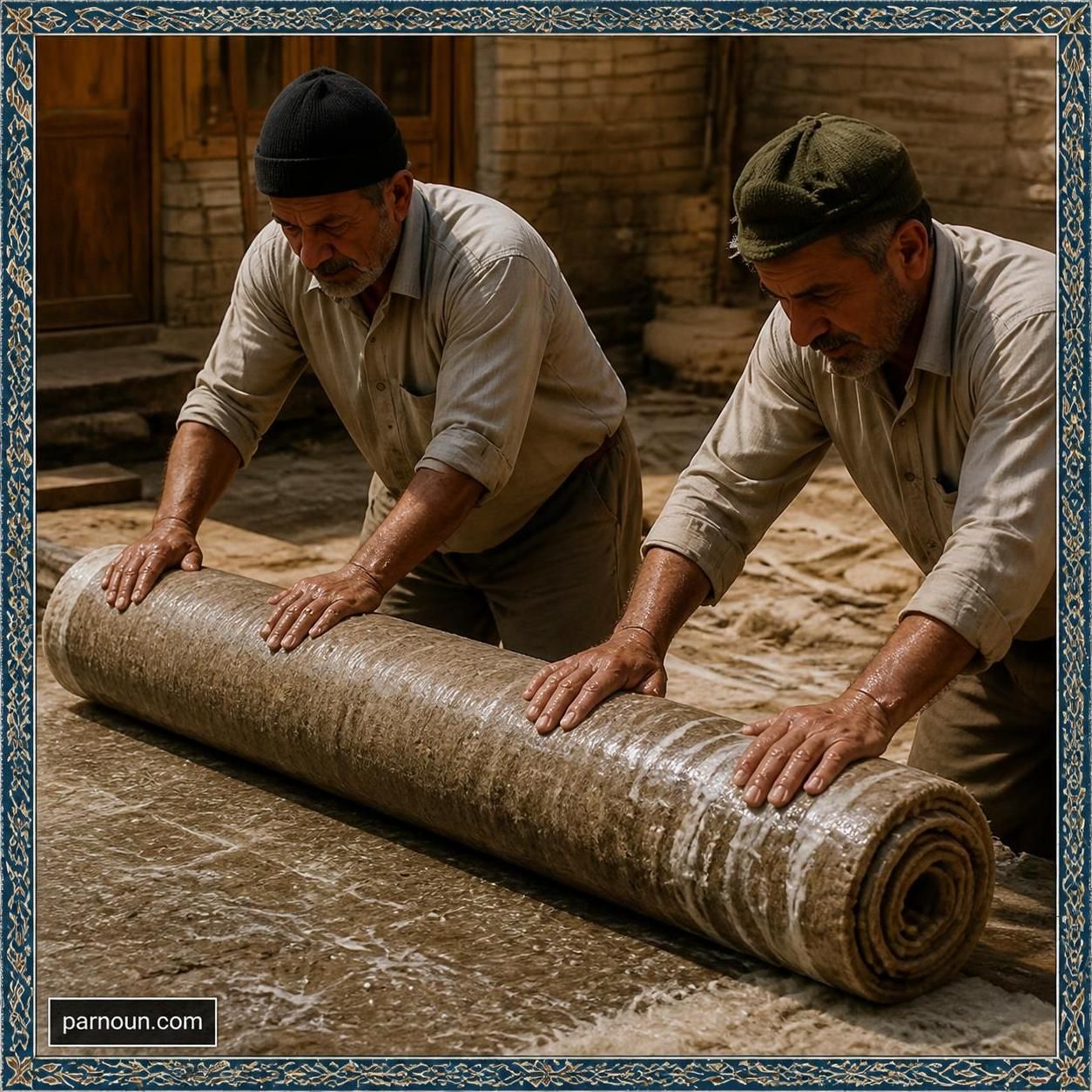 نمدمالی خراسان رضوی