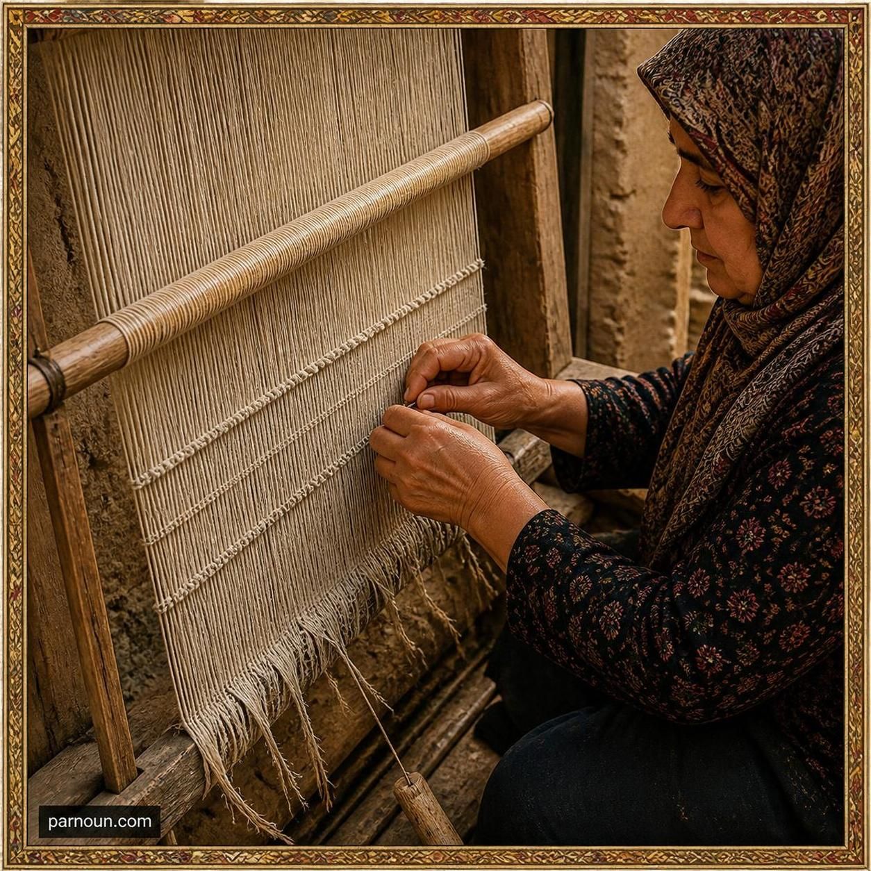بافته های سنتی خراسان رضوی