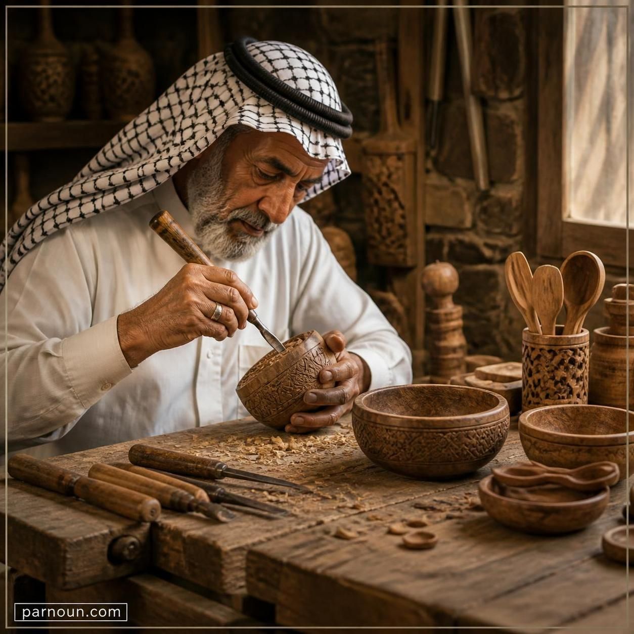 صنایع دستی چوبی خوزستان