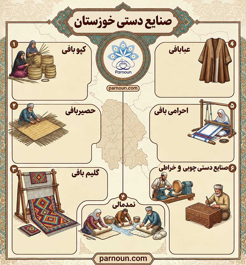 صنایع دستی خوزستان