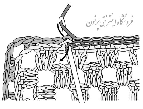 موتیف در قلاب بافی 