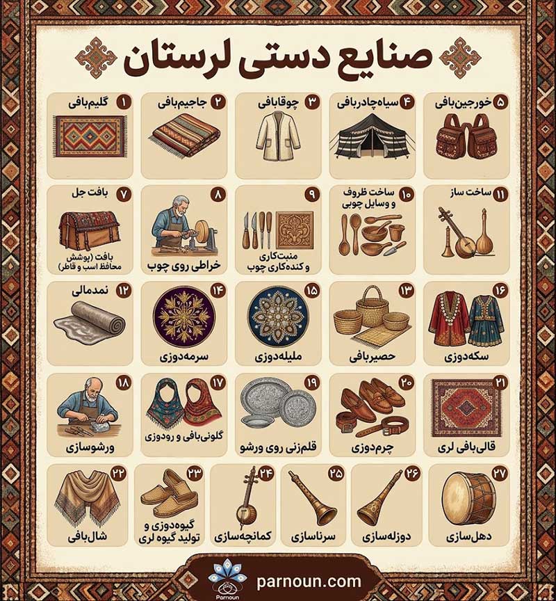 صنایع دستی لرستان