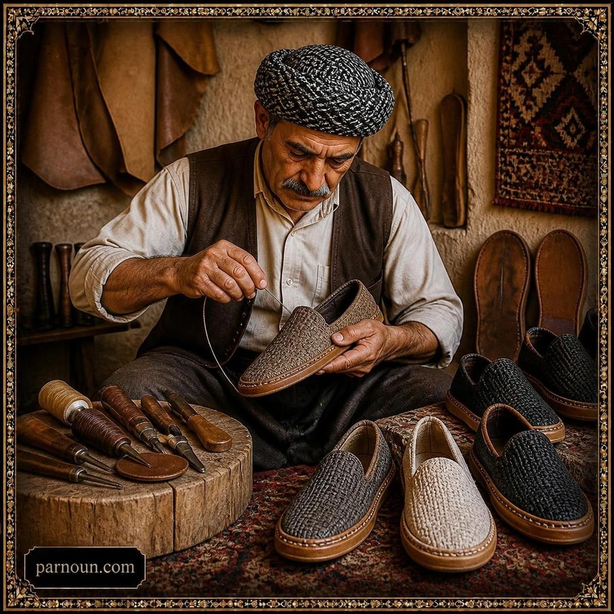 گیوه دوزی لرستان