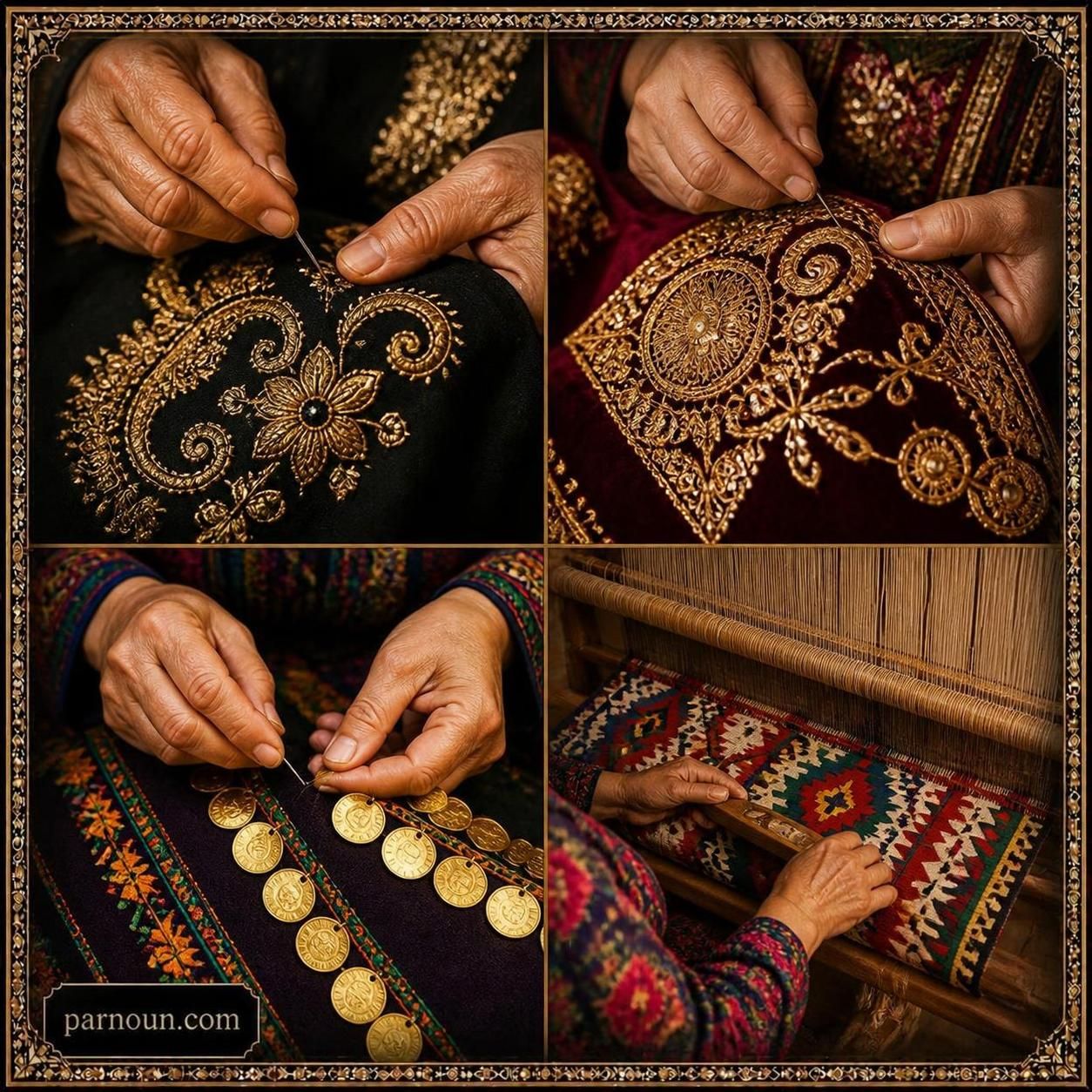 رودوزی سنتی لرستان
