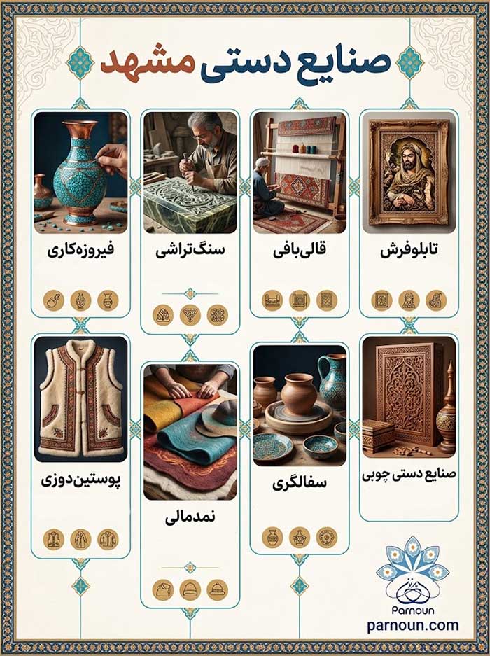 صنایع دستی مشهد