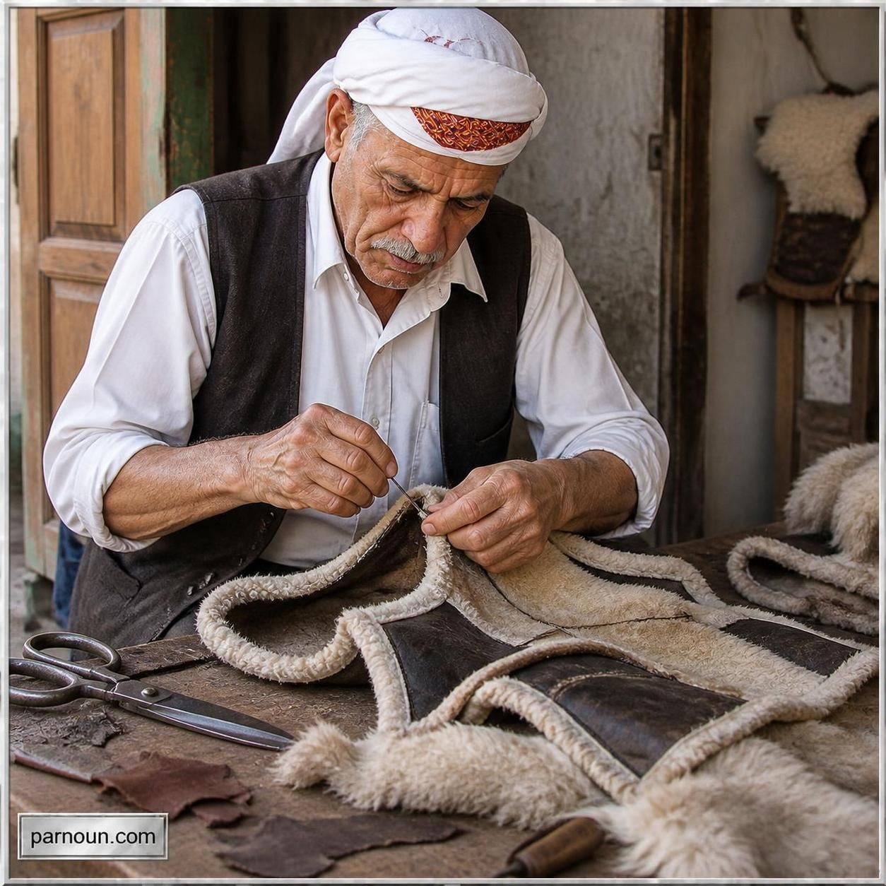 پوستین دوزی مشهد