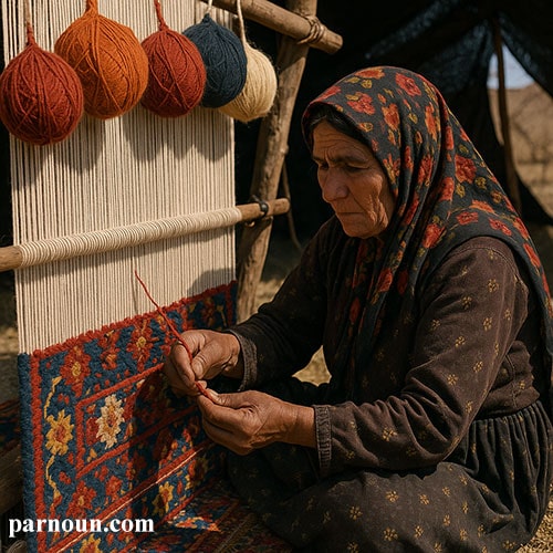 قالی بافی عشایری