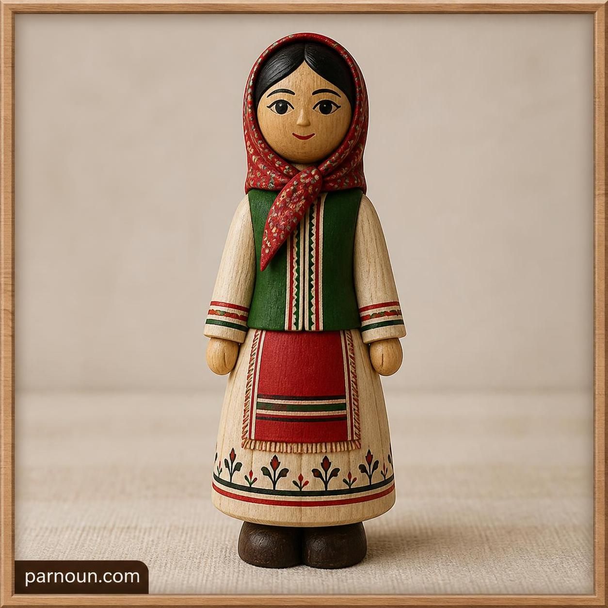 عروسک چوبی شمال