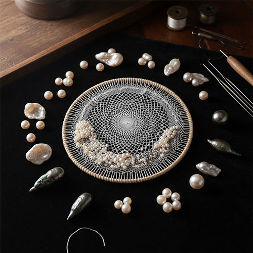 آموزش رایگان مروارید بافی