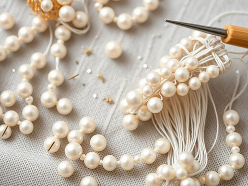 آموزش مروارید بافی 