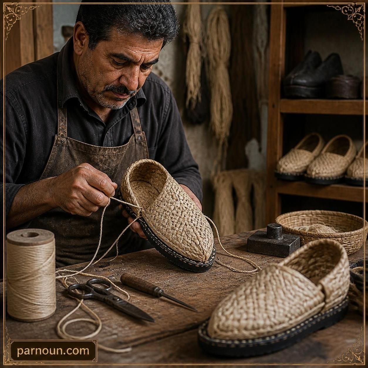 کلاش بافی سنندج