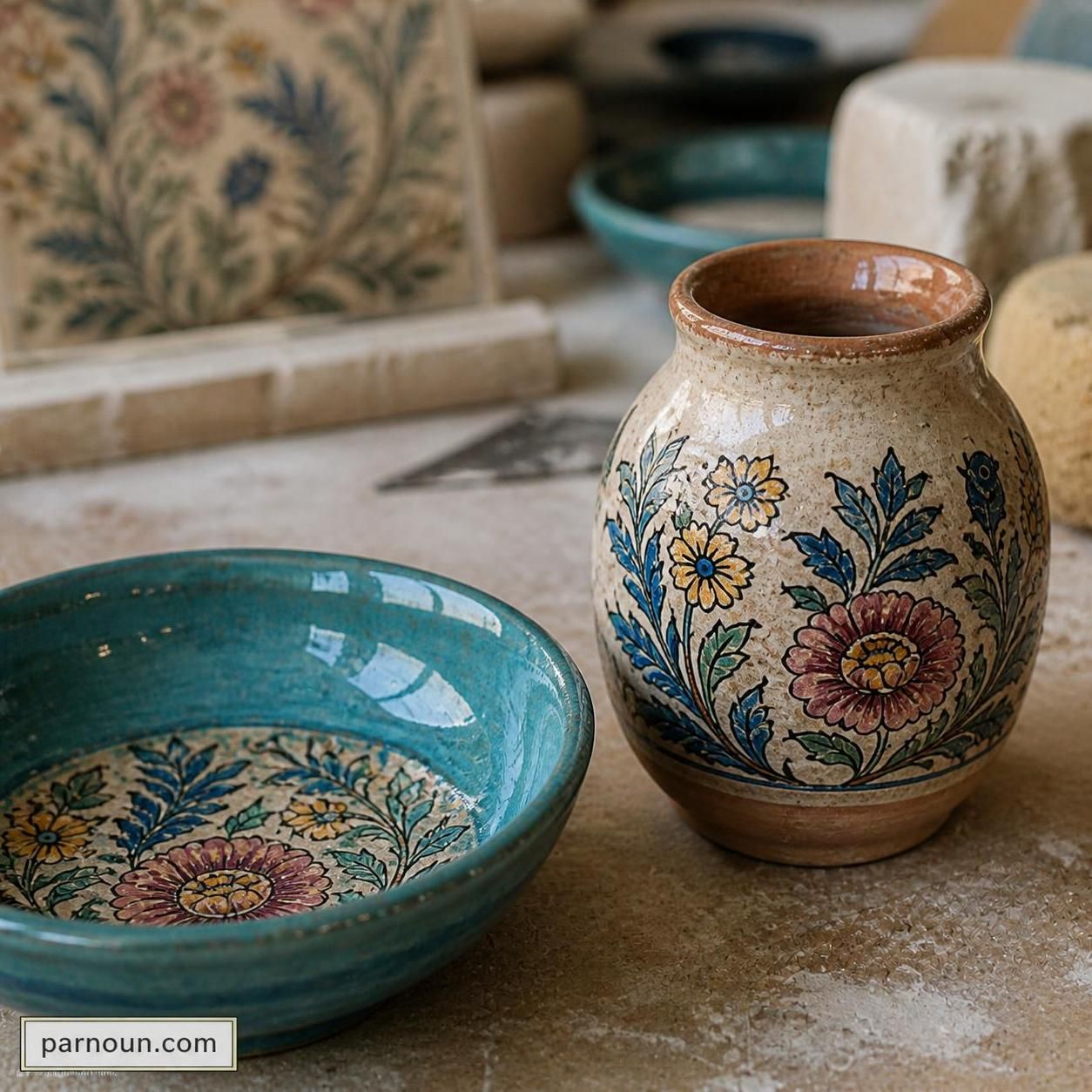 صنایع دستی سفالی شیراز